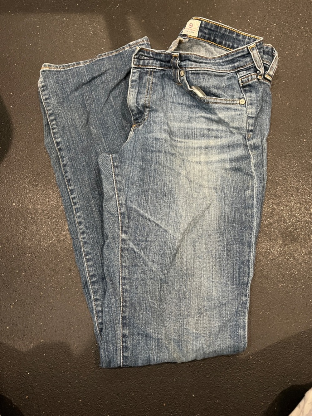 AG Adriano Goldschmied Bootcut Jeans in Light Blue Wash